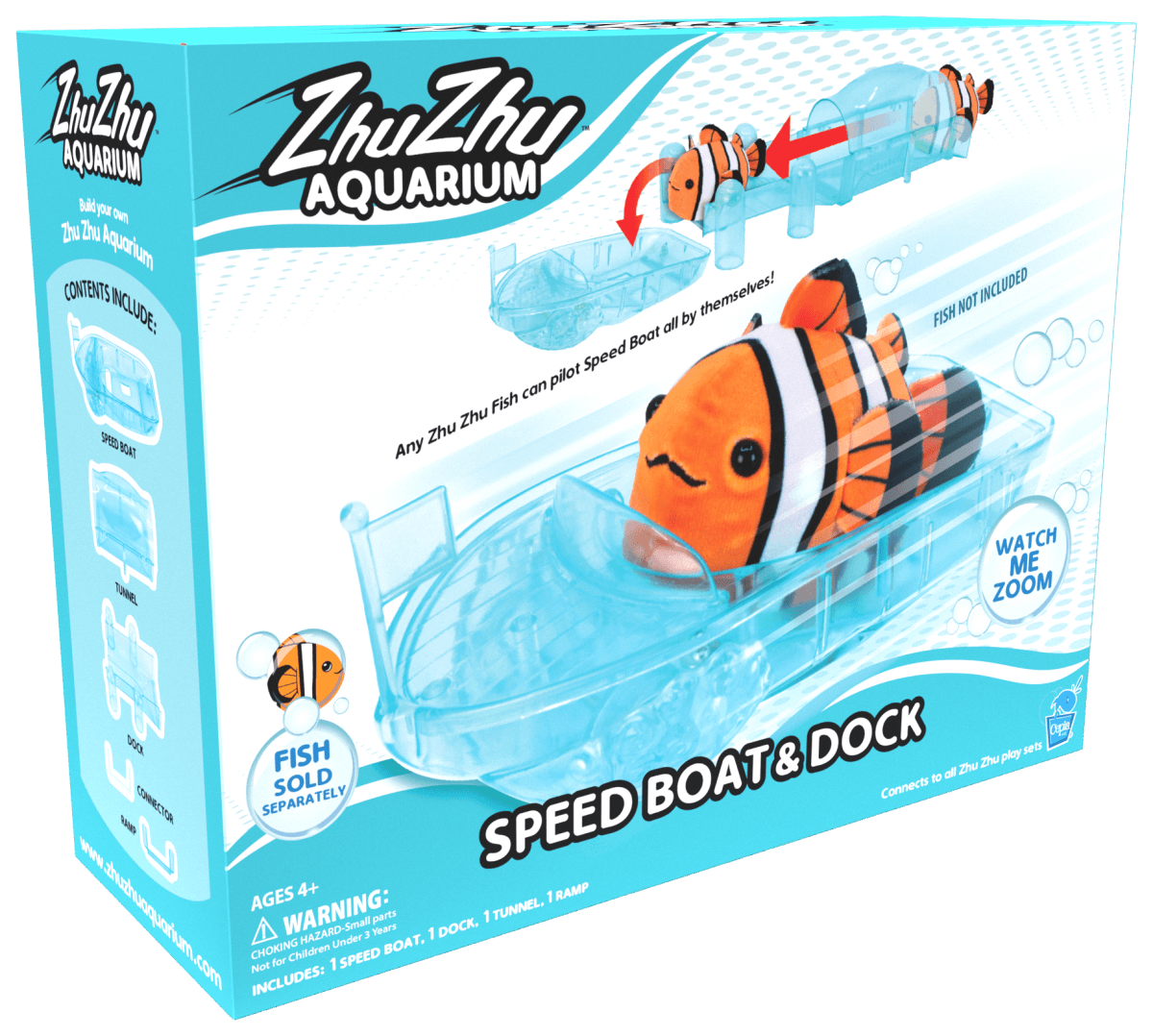 Zhu Zhu Fish - Boat/Dock