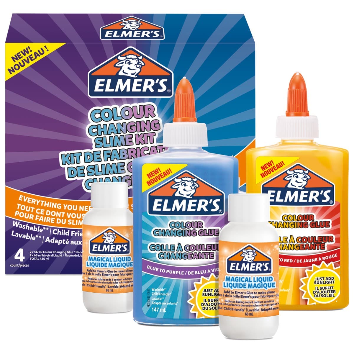 Elmer's - Color Change Slime Kit