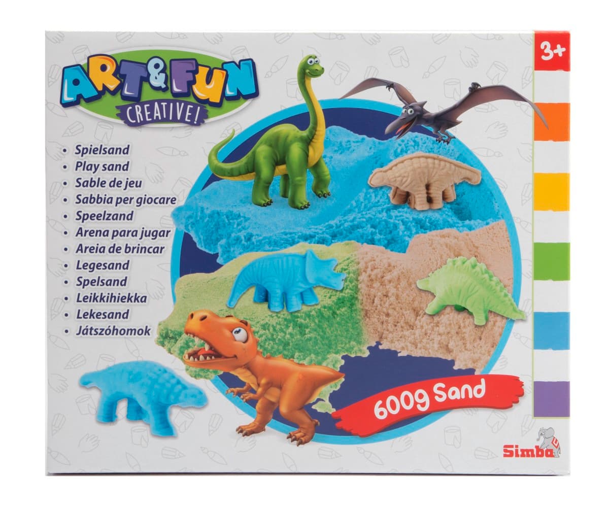 Art & Fun - Playsand Set Dinosaurs