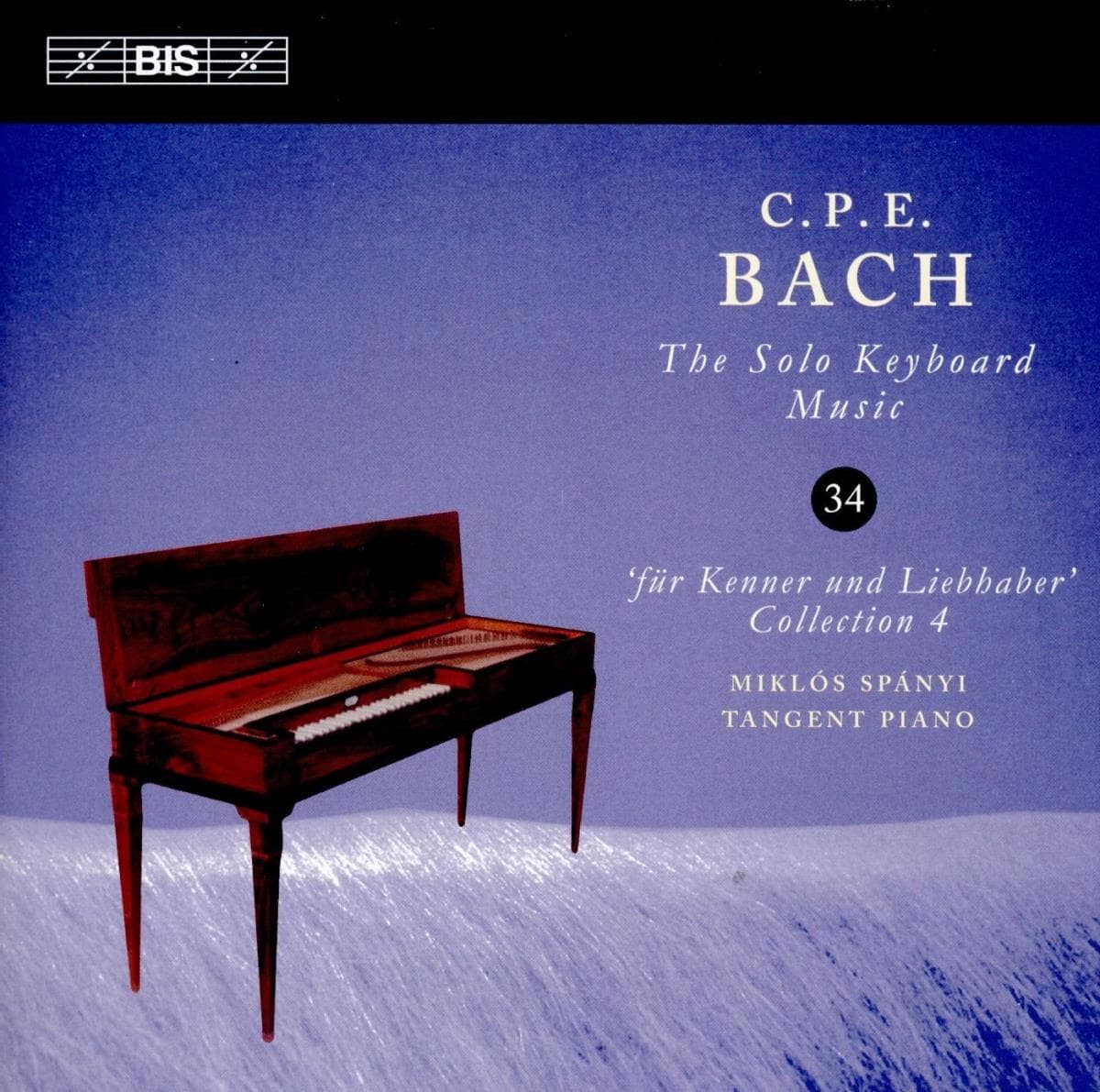 Bach C P E: Solo Keyboard Music Vol 34