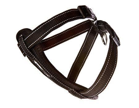 Ezydog -  Harness Neoprene Black M 10-19Kg Walking/Car Harness