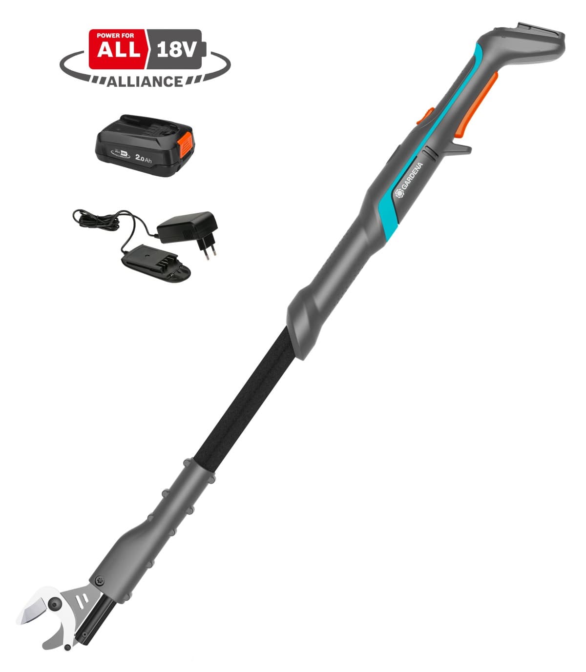 Gardena - Battery Pruning Loppers EasyCut 110/18V - Ready-To-Use Set