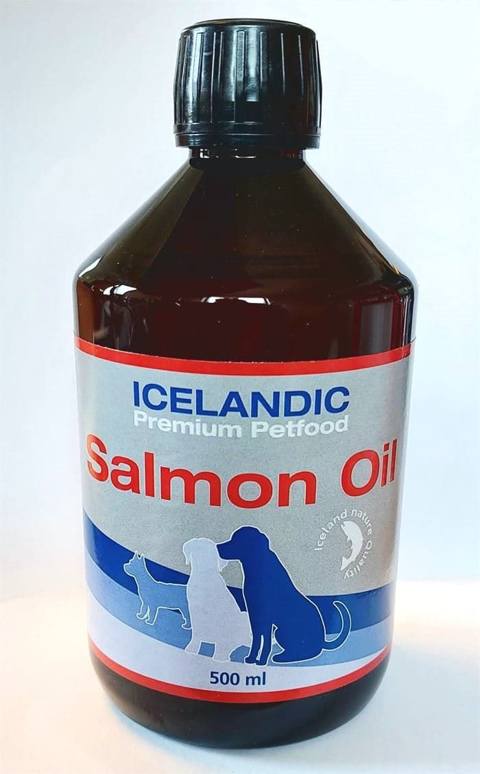 IcelandPet - Salmon oil - 500 ml. - (i009)