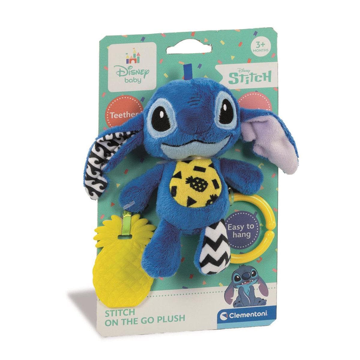 CLEMENTONI Disney Stitch Soft Rattle