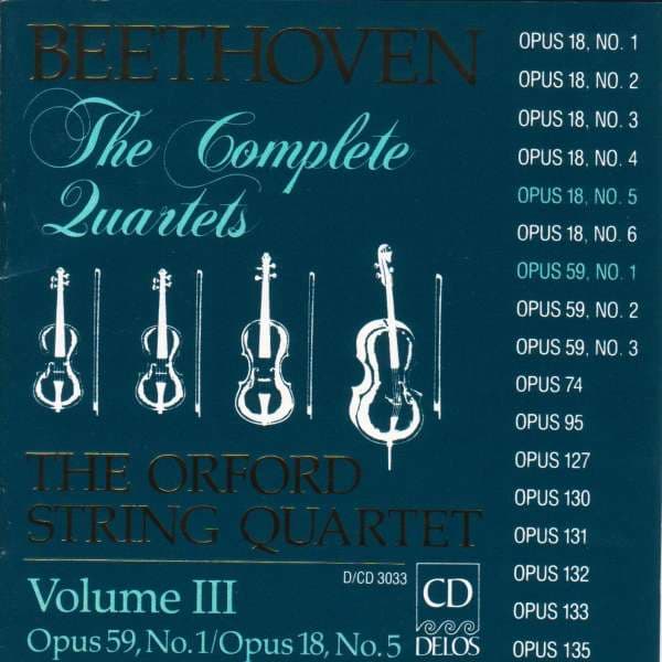 Beethoven: String Quartets Vol III