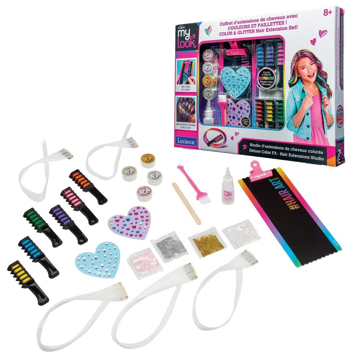 Cra-Z-Art - Deluxe Color FX - Hair Extensions Studio