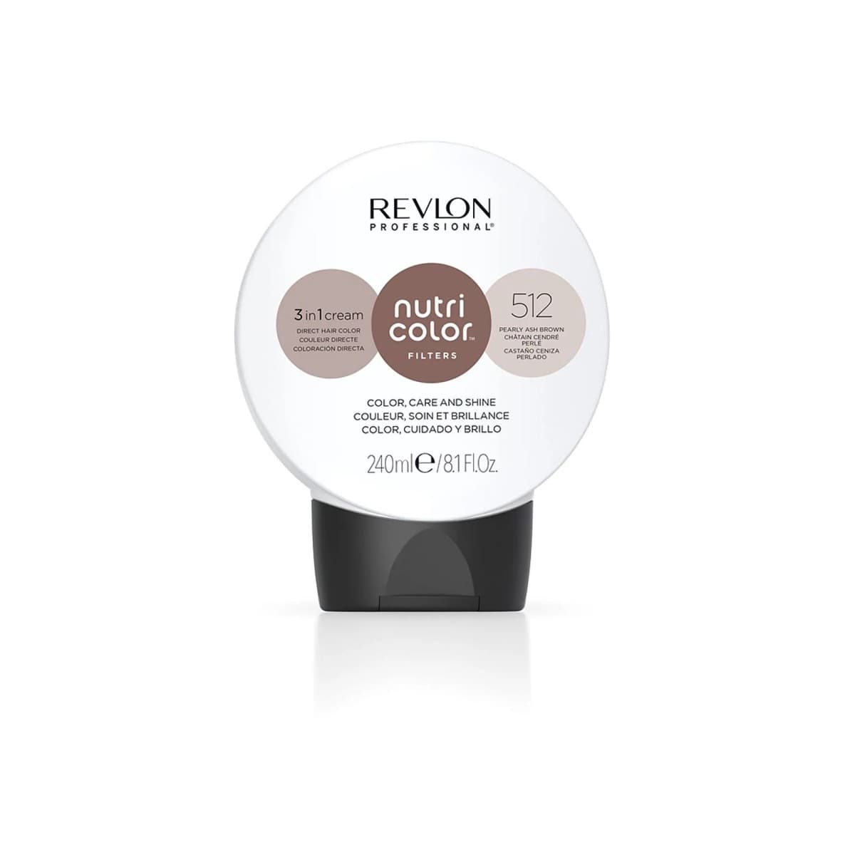 Revlon - Nutri Color Filters 240 ml - 512 Pearly Ash Brown