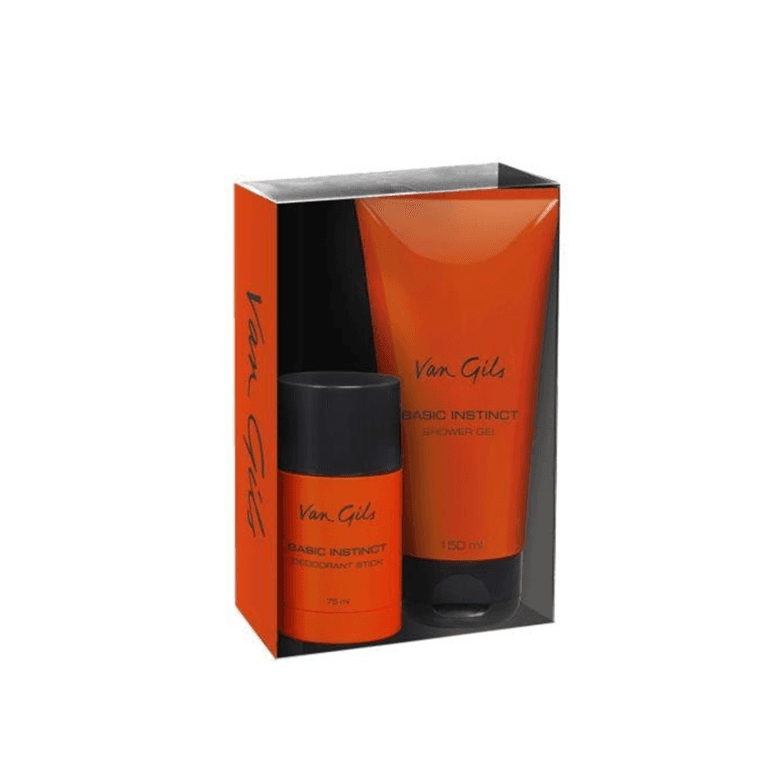 Van Gils - Basic Instinct - Deodorant Stick 75 ml & Shower Gel 150 ml
