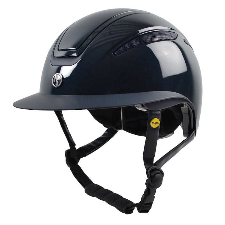 Hansbo Sport - Mips Skyblue glossy Riding helmet -L