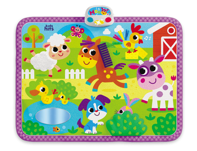 Kids Hits - Touch and Play Mat, Farm Friends
