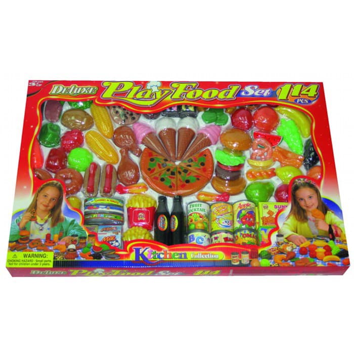 Deluxe Play Food Set (114 pcs)