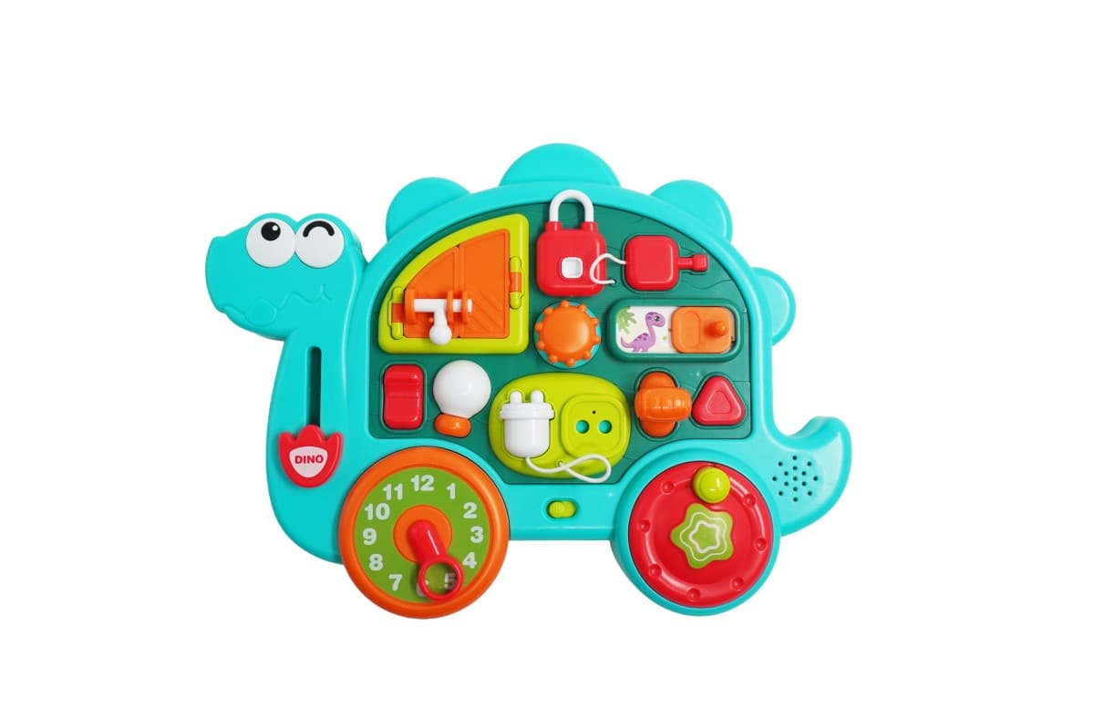 Happy Baby - Busy Board Dinosaur Car with Light and Music