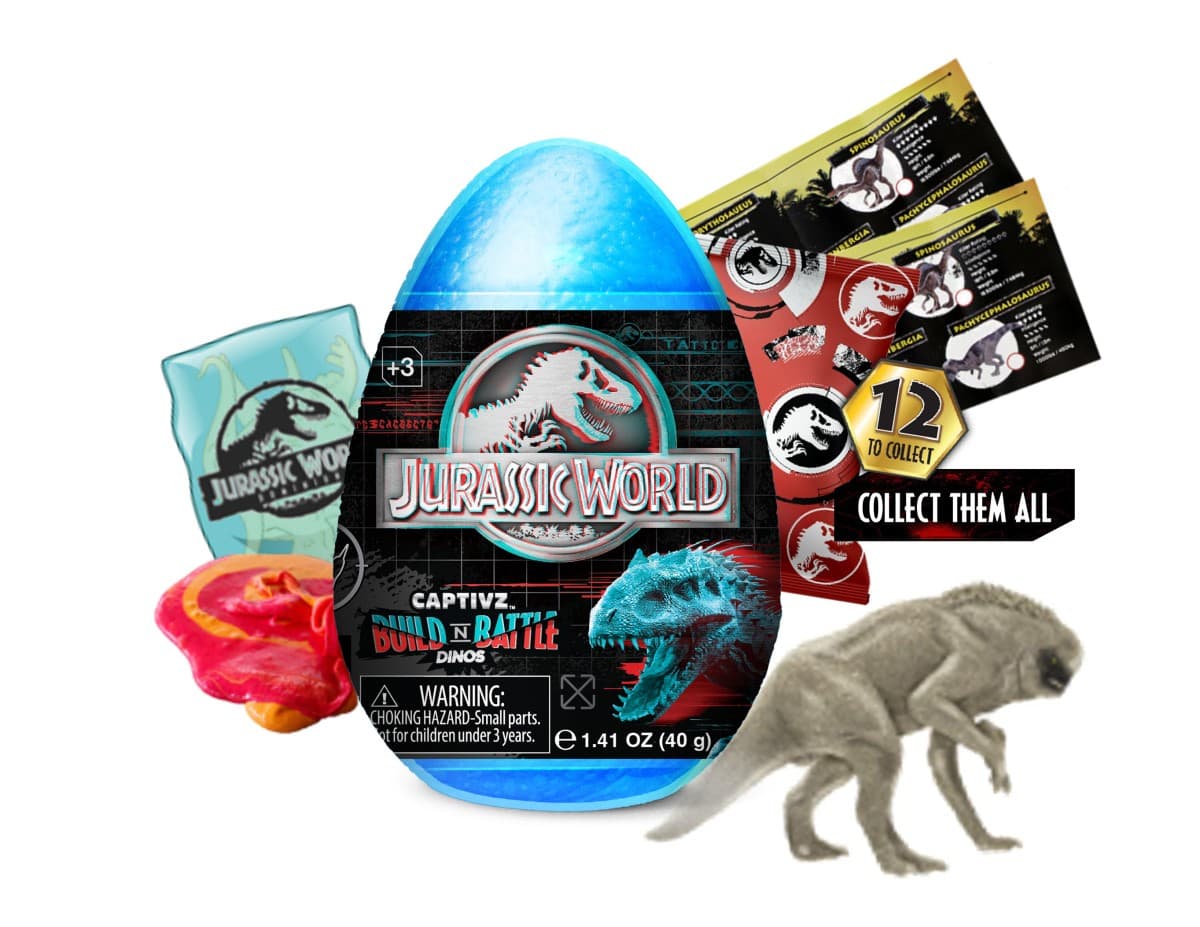 Jurassic World - Slime Egg Science Gone Wrong Asst.