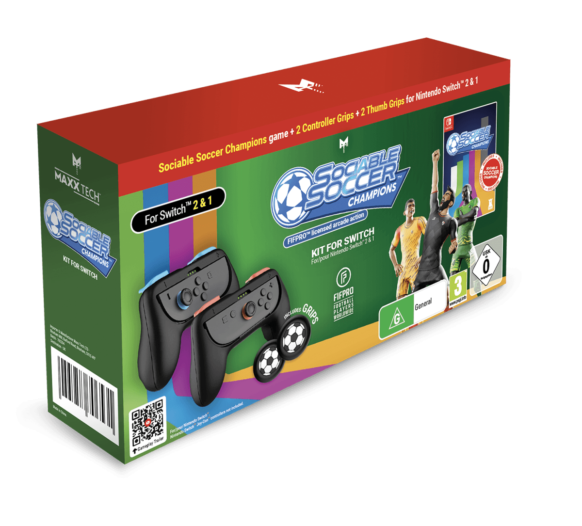 Maxx Tech - Sociable Soccer Champions Kit / Swit