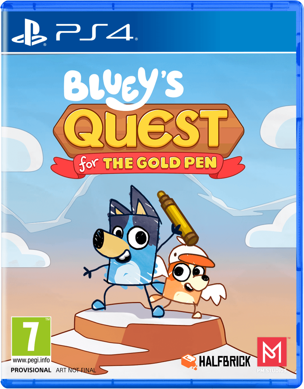 Bluey´s Quest for the Gold Pen