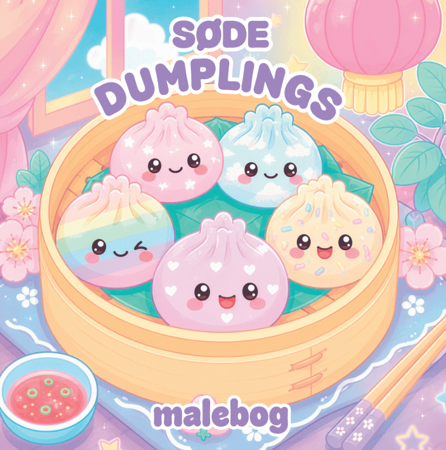 Søde dumplings malebog