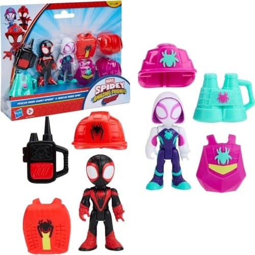Spidey & Friends - Rescue-Webs Miles & Ghost 2-PK