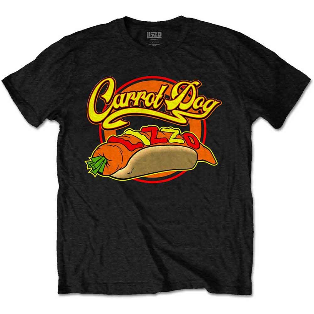 Lizzo: Unisex T-Shirt/Carrot Glizzy (Black) (X-Large)
