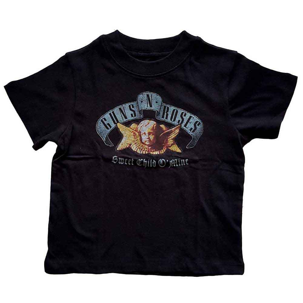 Guns N Roses: Guns N' Roses Kids Toddler T-Shirt/Sweet Child O' Mine (Black) (3 Years)