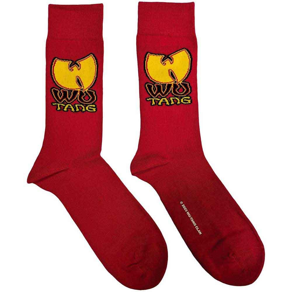 Wu-Tang Clan: Unisex Ankle Socks/Wu-Tang (Red) (UK Size 7 - 11)