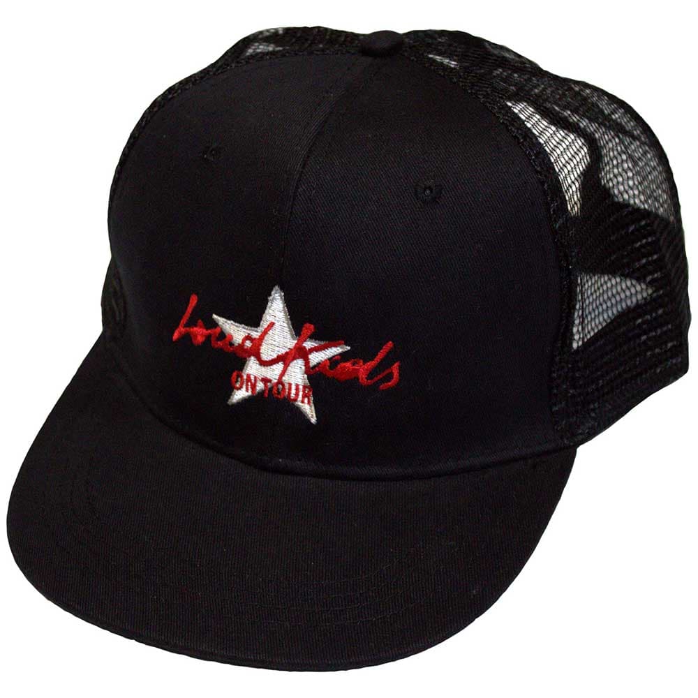 Maneskin: Unisex Mesh Back Cap/Loud Kids On Tour (Black) (Ex-Tour)