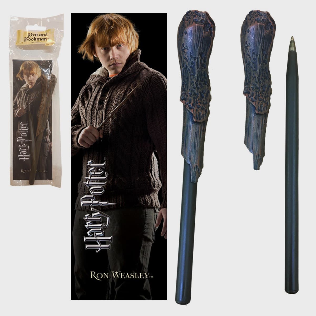 Harry Potter: Ron Weasley Wand Pen and Bookmark
