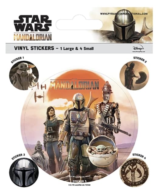 The Mandalorian: (Legacy) Vinyl Stickers
