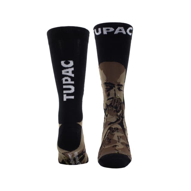 Tupac: Praying Hands Crew Socks (One Size)