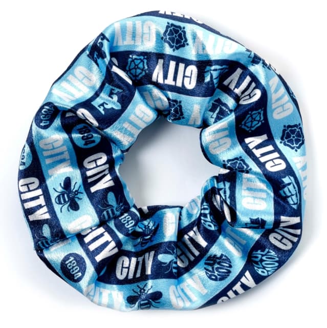 Manchester City: Manchetser City Football Club Icons Hair Scrunchie