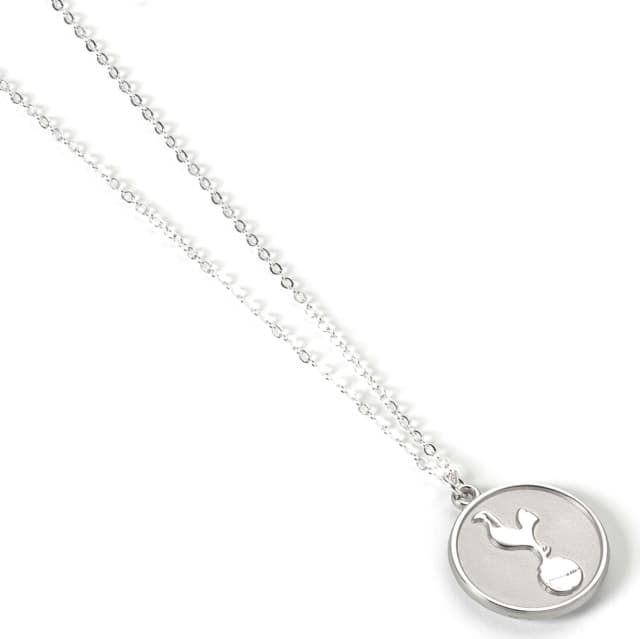 Tottenham Hotspur: Silver Disc Necklace