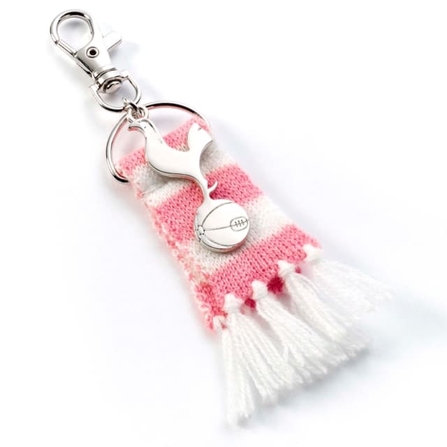 Tottenham Hotspur: Pink Scarf and Cockerel Backpack Hanger
