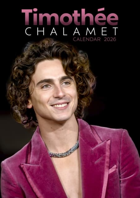 Timothee Chalamet: 2026 Unofficial Calendar