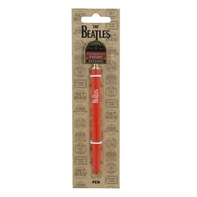 Beatles: Pen Metal 2d Topper - The Beatles (Strawberry Fields)