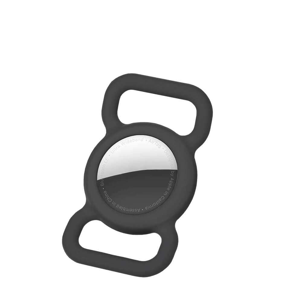 RAPTIC Collar AirTag Holder Black