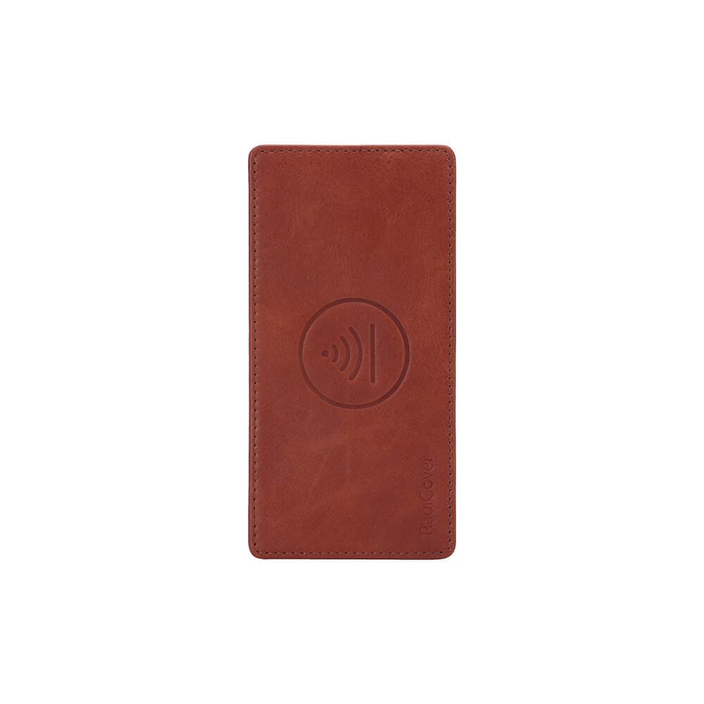 RADICOVER Radiation protected Pocket Guard Leather Universal 6,4" Brown