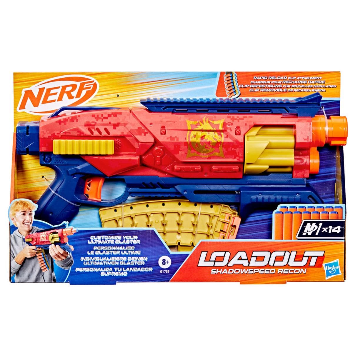 NERF N1 Blaster Loadout Shadowspeed Recon