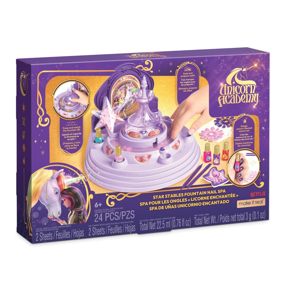 MIR Unicorn Academy Star Stables Fountain Nail Spa