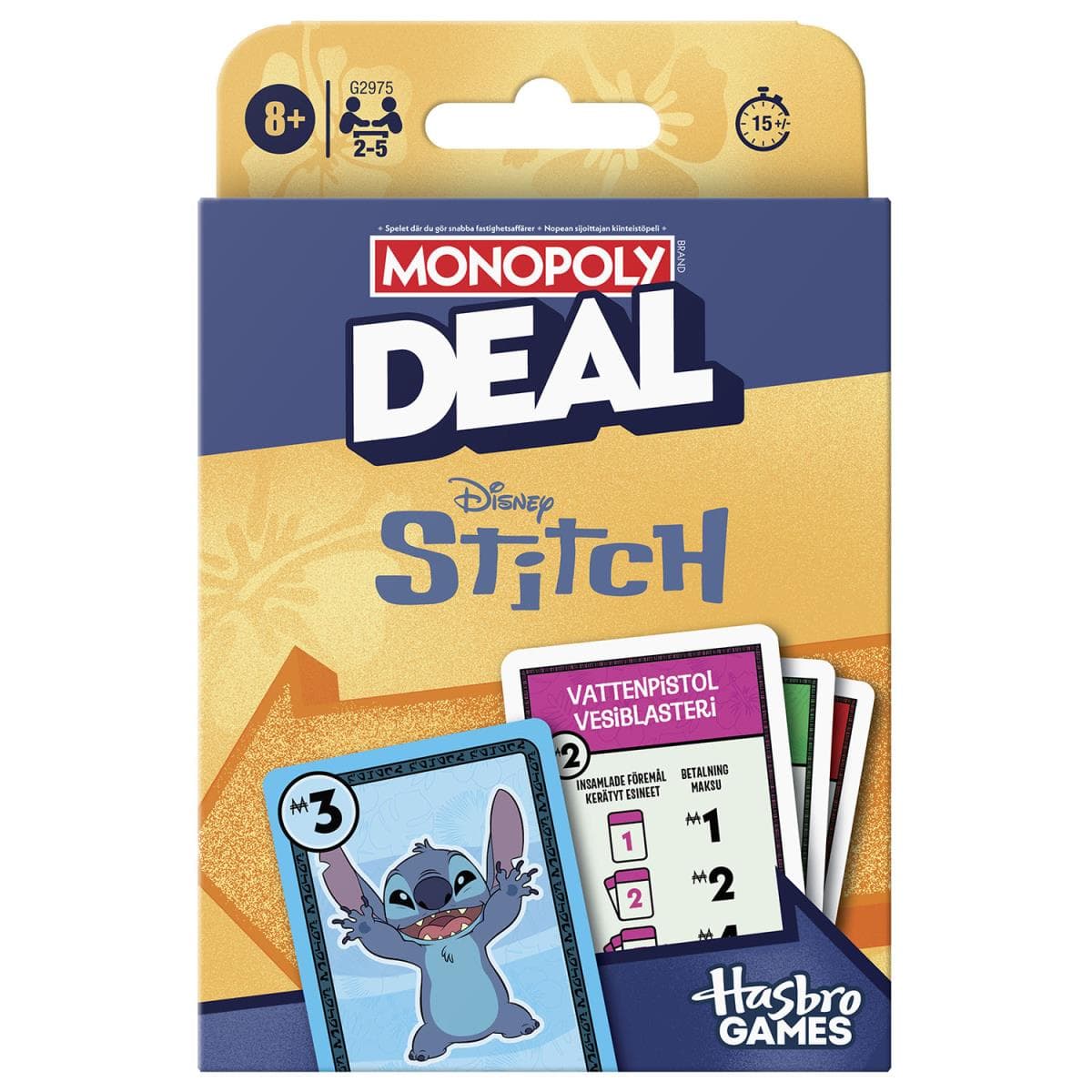 HASBRO Monopoly Deal Stitch (SE/FI)