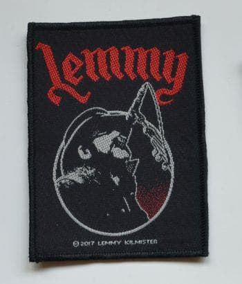 Lemmy: Patch Microphone (7,6 x 10,4 Cm)