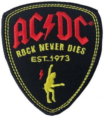 Ac/Dc: Patch Plectrum (Guitar Pick) (8,8 X