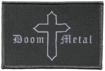 Doom Metal: Patch Doom Metal (6,8 x 10,1 Cm)