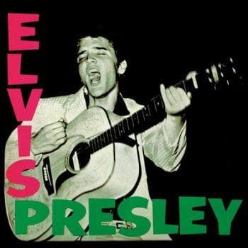 Presley Elvis: Gratulationskort+kuvert "Album"