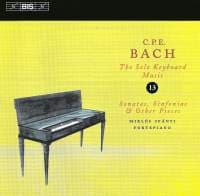 Bach CPE: Solo Keyboard Music Vol 13
