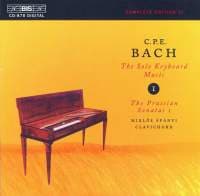 Bach CPE: Solo Keyboard Music Vol 1