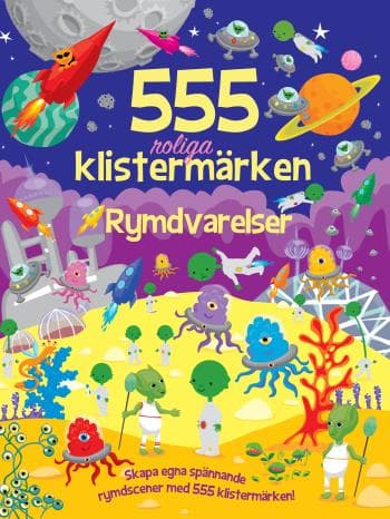 555 Roliga Klistermärken - Rymdvarelser