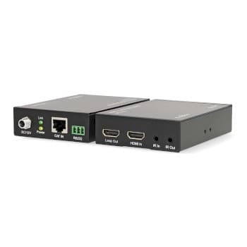 Nedis HDMI (tm) Extender | Över Cat6 | Upp till 60.0 m | 4K@60Hz | 18 Gbps | Metall | Antracit