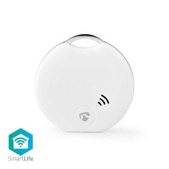 Nedis SmartLife Nyckelfinnare | Batteridriven | 1x CR2032 | Bluetooth® verision: 4.0 | Batterilängd upp till: 1 år | Vit | 1 st.