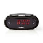 Nedis Digital klockradio | LED | AM / FM | Snooze-funktion | Sov timer | Antal alarm: 2 | Svart