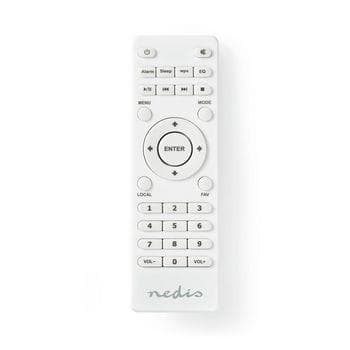 Nedis Ersättnings Fjärrkontroll | Passar till: RDIN2000WT / RDIN2500WT | Fast | 1 Enhet | Klar Lay-out | Infraröd | Vit