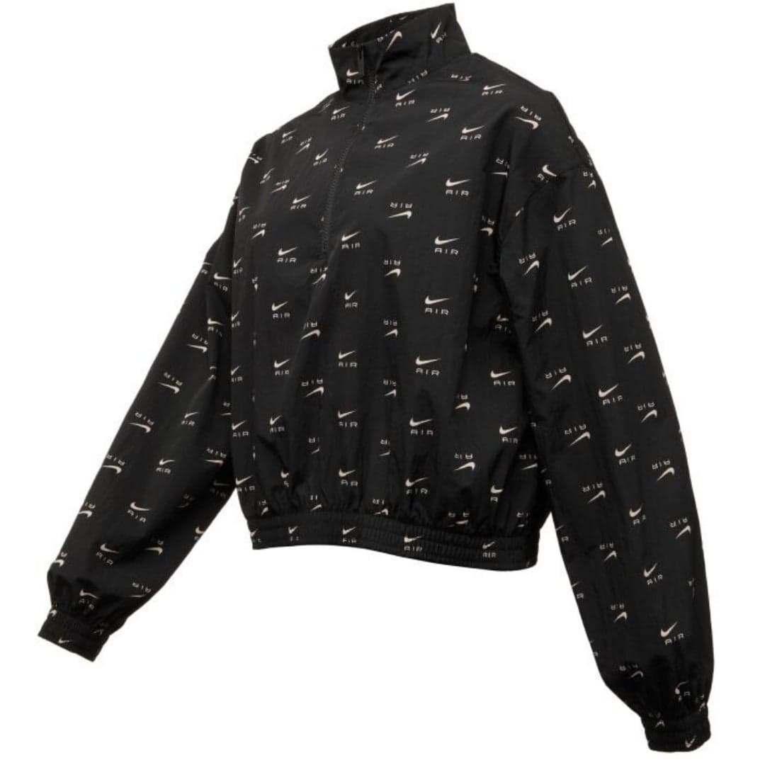 Nike All-Over Logo Svart tunn jacka